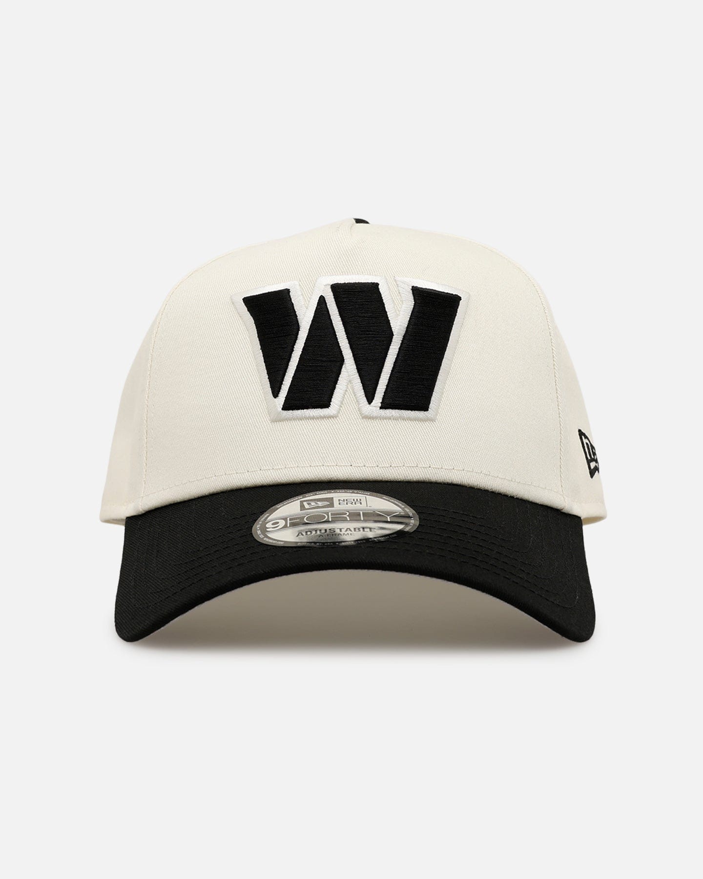 New Era Washington Commanders Easy Chrome Black 9FORTY A - Frame Snapback Chrome/Black