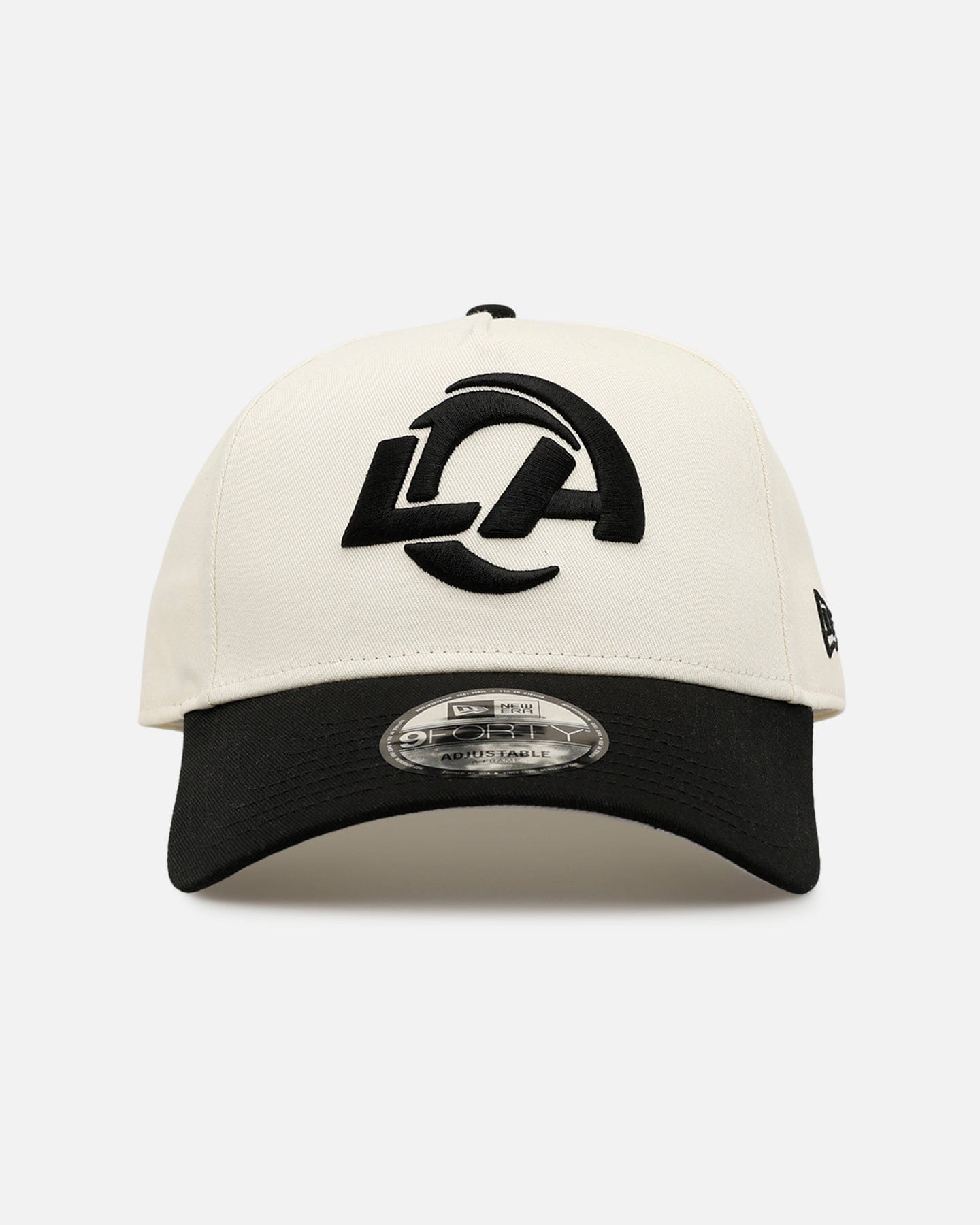 New Era Los Angeles Rams Easy Chrome Black 9FORTY A - Frame Snapback Chrome/Black