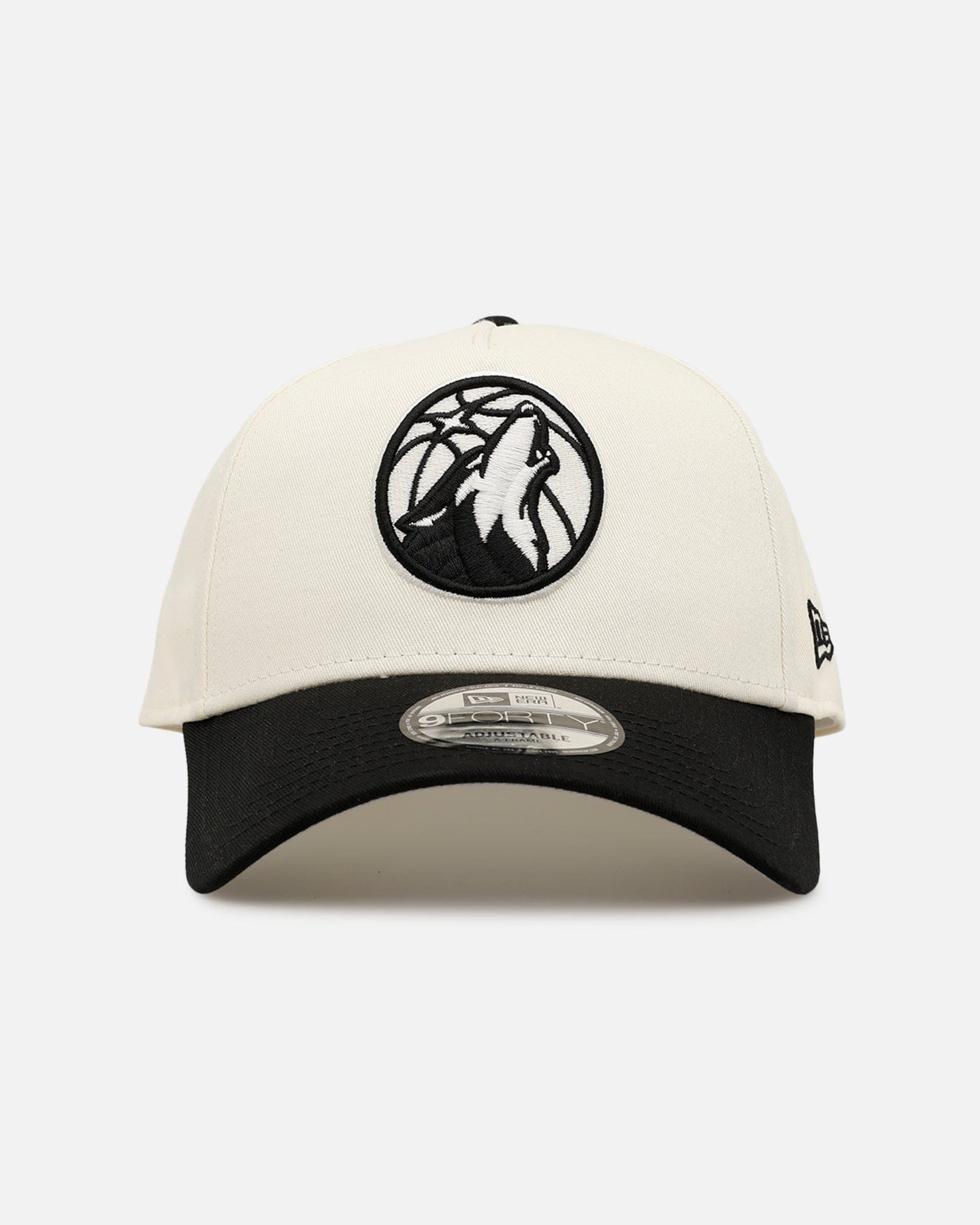 New Era Minnesota Timberwolves Easy Chrome Black 9FORTY A - Frame Snapback Chrome/Black