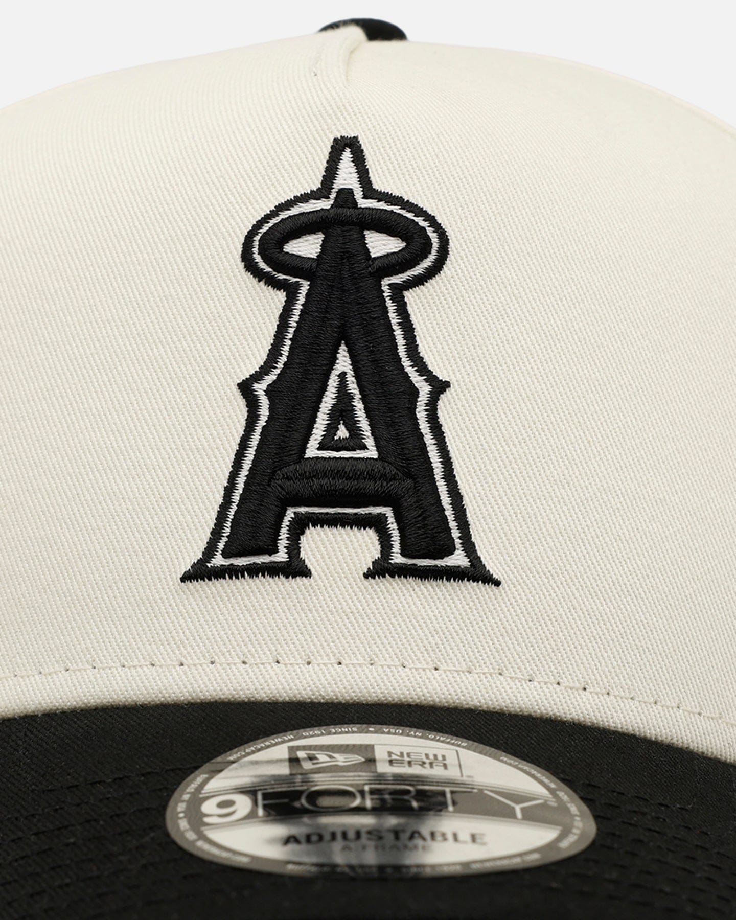 New Era Los Angeles Angels Easy Chrome Black 9FORTY A - Frame Snapback Chrome/Black