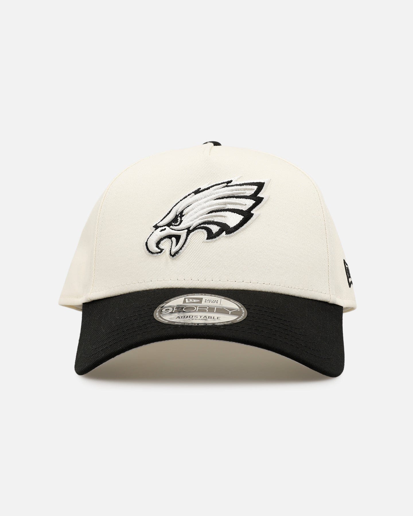 New Era Philadelphia Eagles Easy Chrome Black 9FORTY A - Frame Snapback Chrome/Black