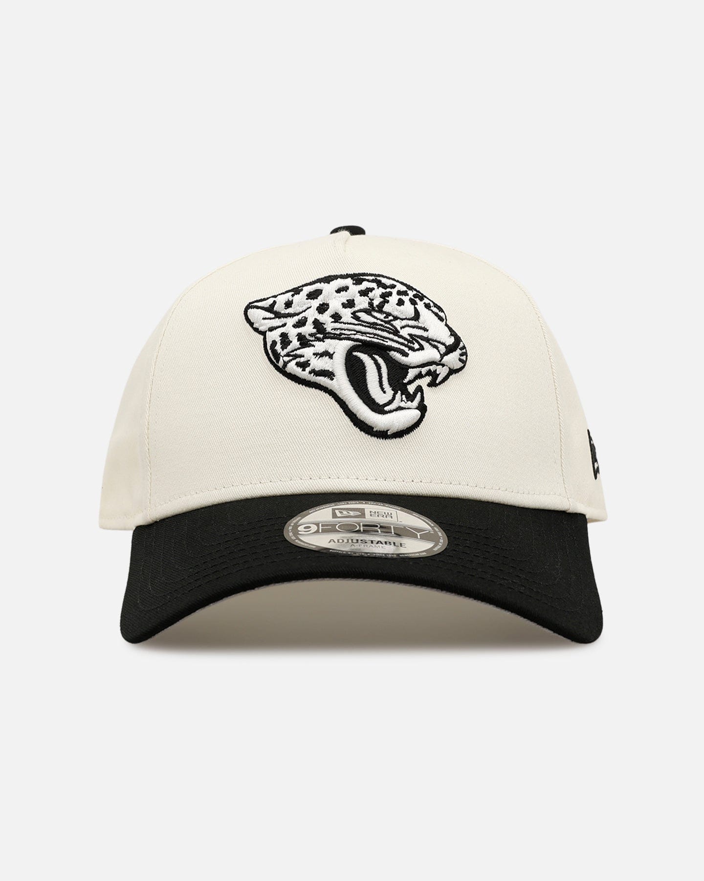 New Era Jacksonville Jaguars Easy Chrome Black 9FORTY A - Frame Snapback Chrome/Black
