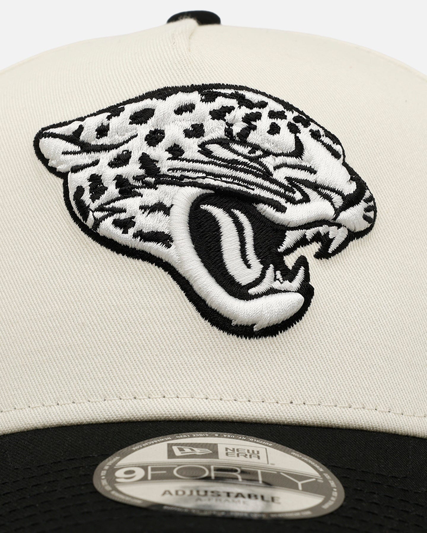 New Era Jacksonville Jaguars Easy Chrome Black 9FORTY A - Frame Snapback Chrome/Black