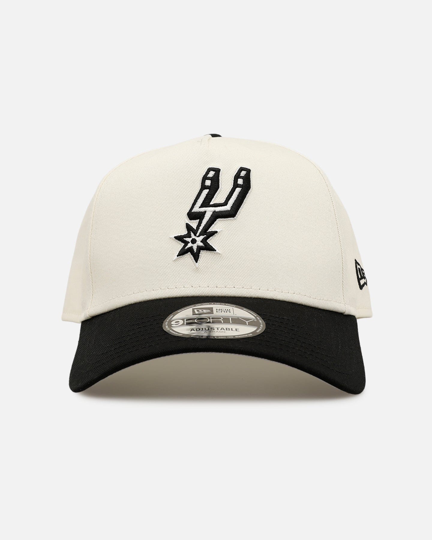 New Era San Antonio Spurs Easy Chrome Black 9FORTY A - Frame Snapback Chrome/Black