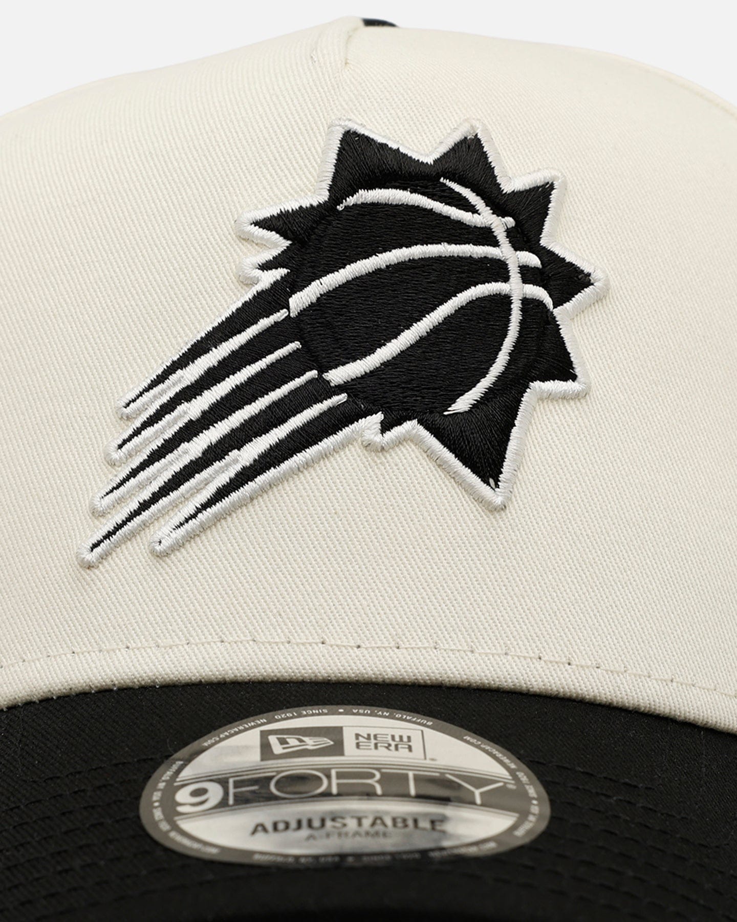 New Era Phoenix Suns Easy Chrome Black 9FORTY A - Frame Snapback Chrome/Black