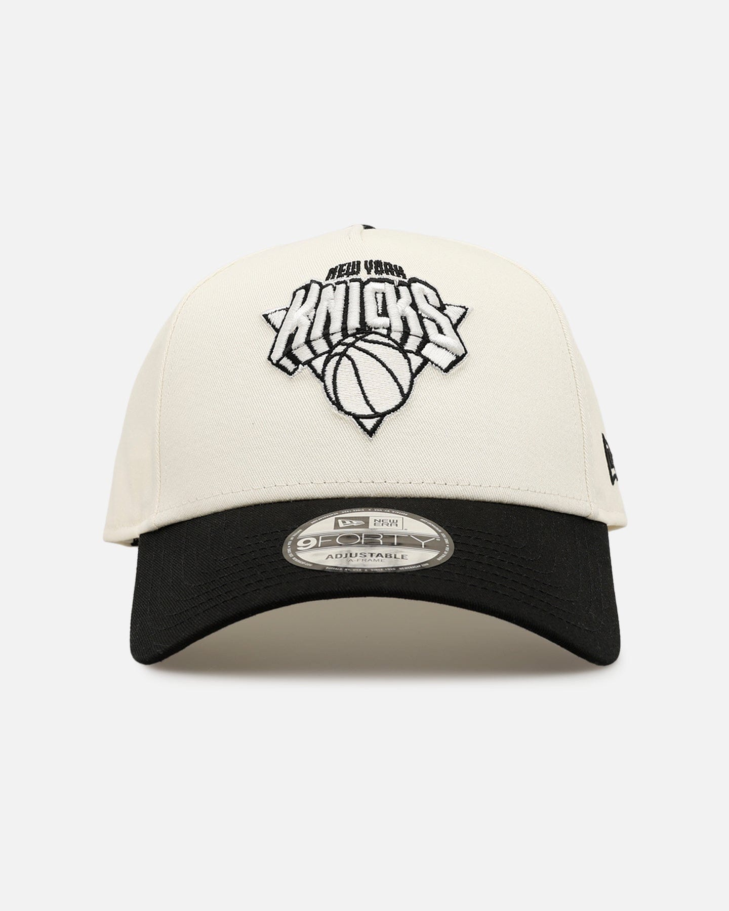 New Era New York Knicks Easy Chrome Black 9FORTY A - Frame Snapback Chrome/Black