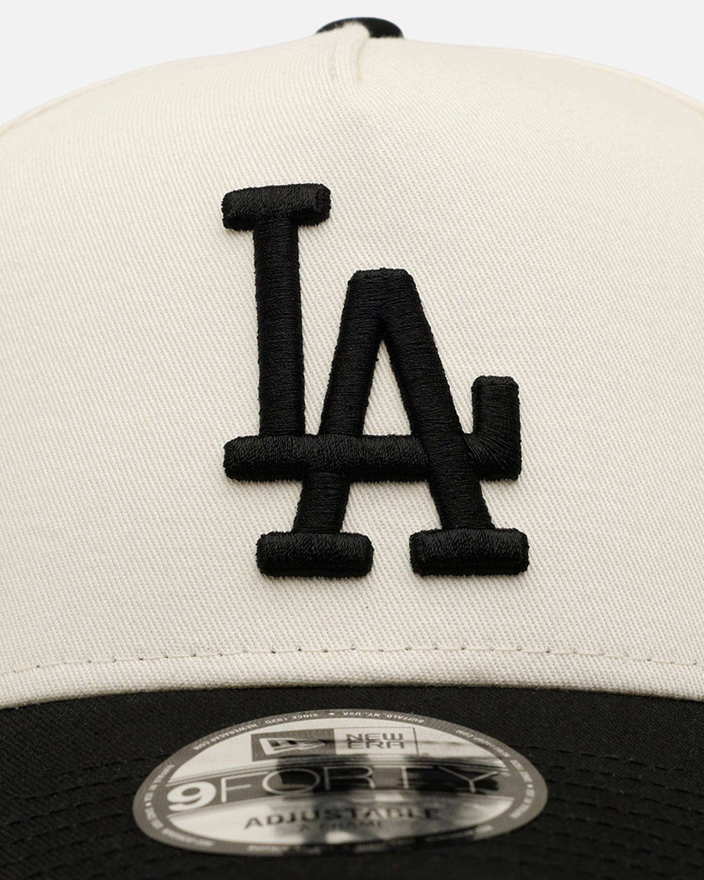 New Era Los Angeles Dodgers Easy Chrome Black 9FORTY A - Frame Snapback Chrome/Black