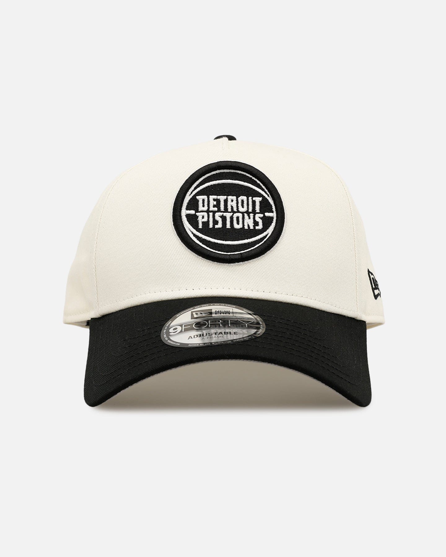 New Era Detroit Pistons Easy Chrome Black 9FORTY A - Frame Snapback Chrome/Black