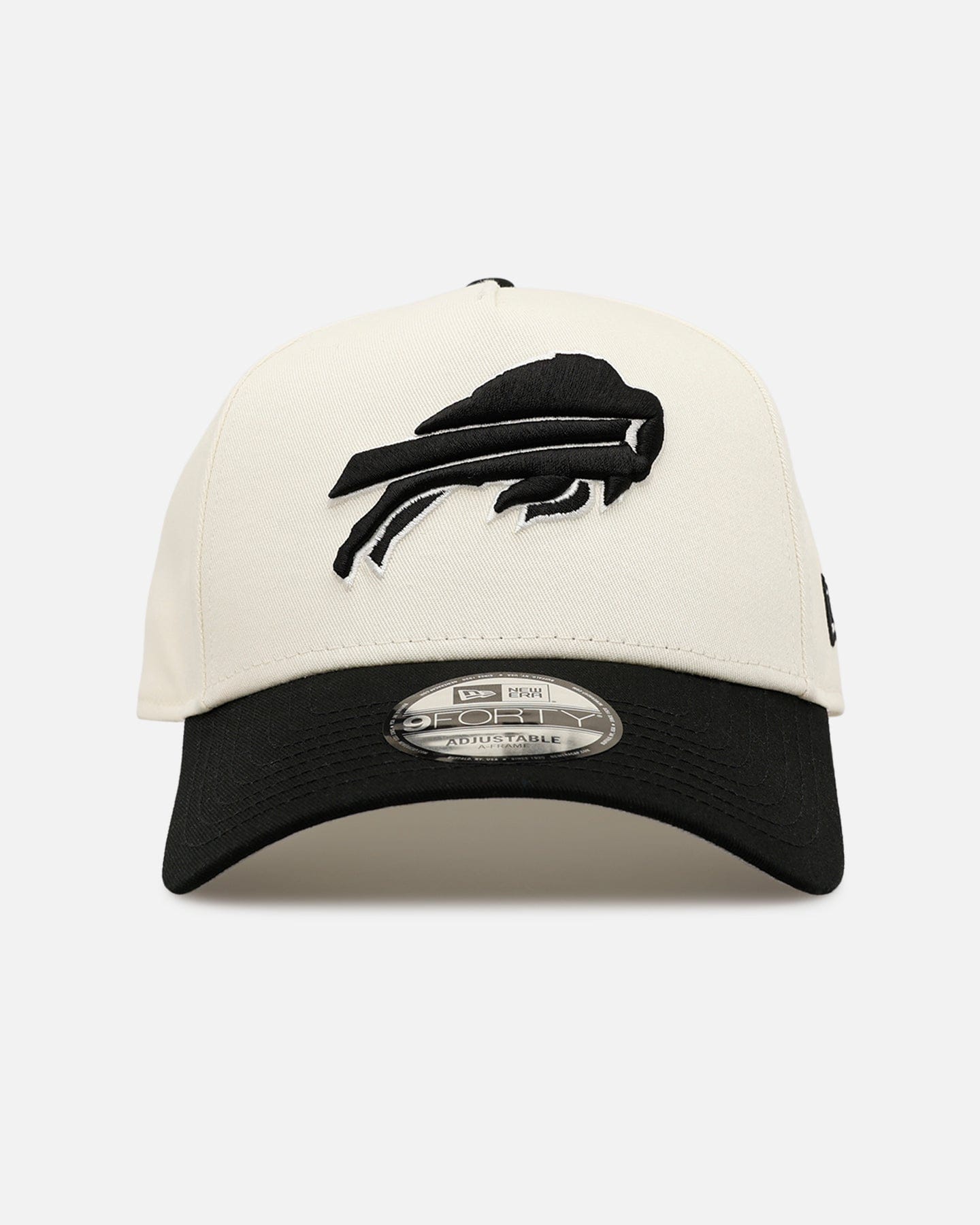New Era Buffalo Bills Easy Chrome Black 9FORTY A - Frame Snapback Chrome/Black