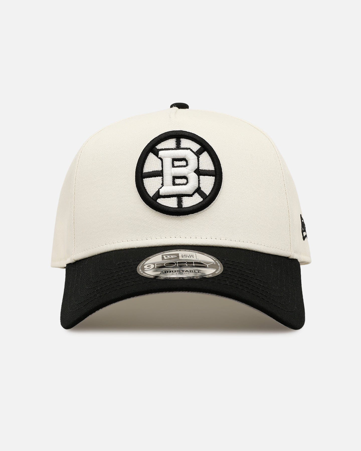 New Era Boston Bruins Easy Chrome Black 9FORTY A - Frame Snapback Chrome/Black