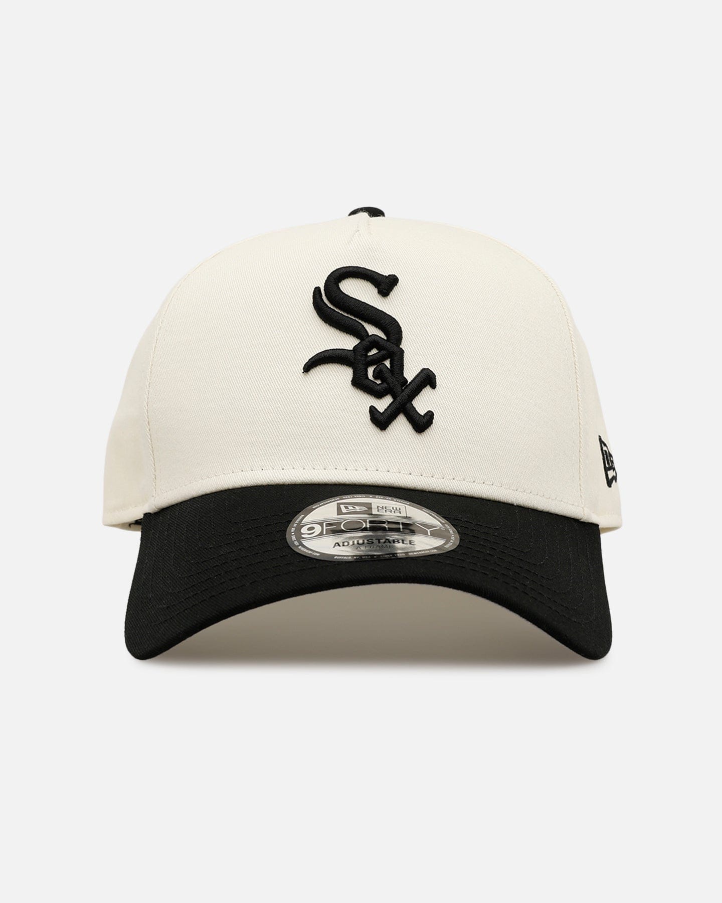 New Era Chicago White Sox Easy Chrome Black 9FORTY A - Frame Snapback Chrome/Black