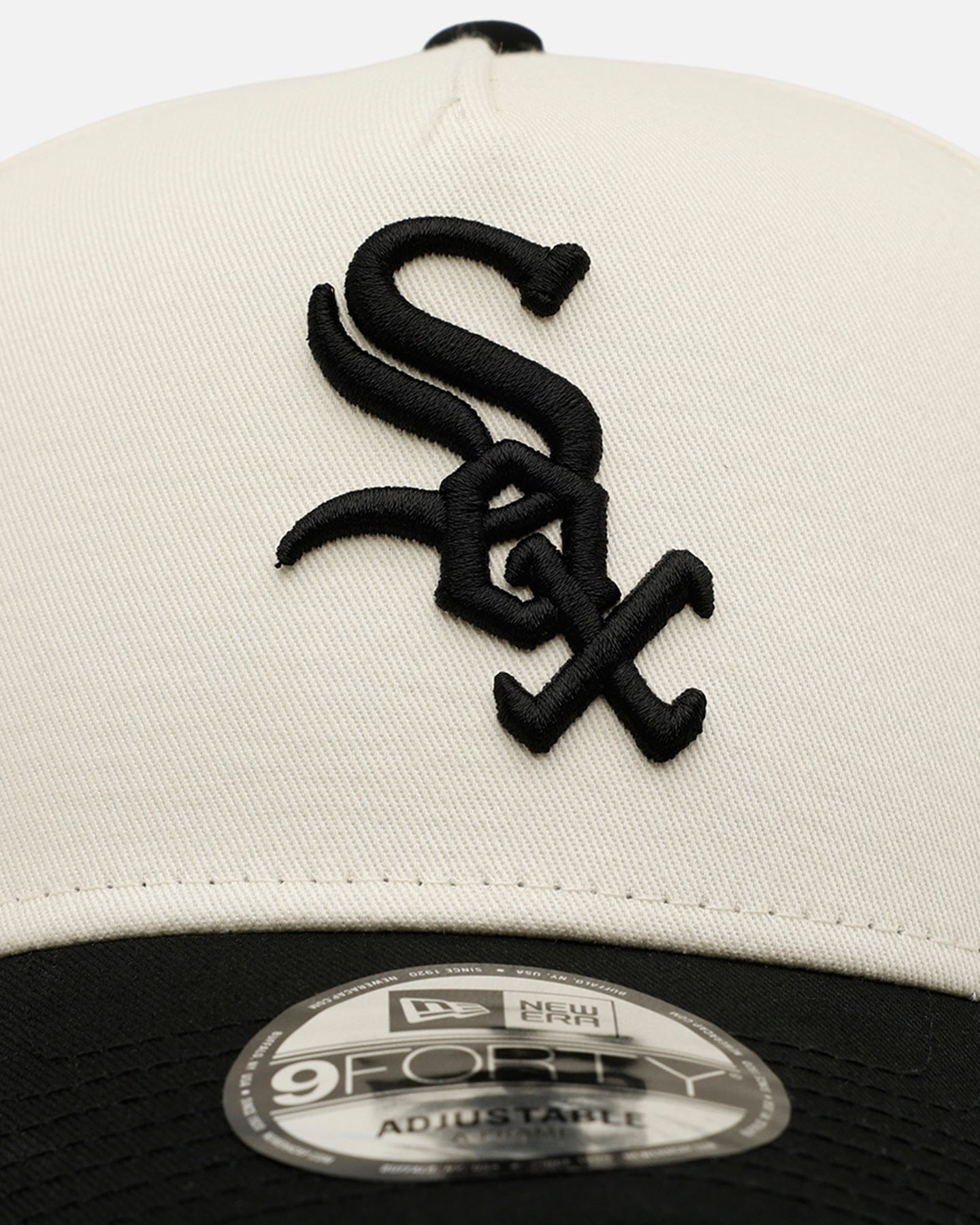 New Era Chicago White Sox Easy Chrome Black 9FORTY A - Frame Snapback Chrome/Black