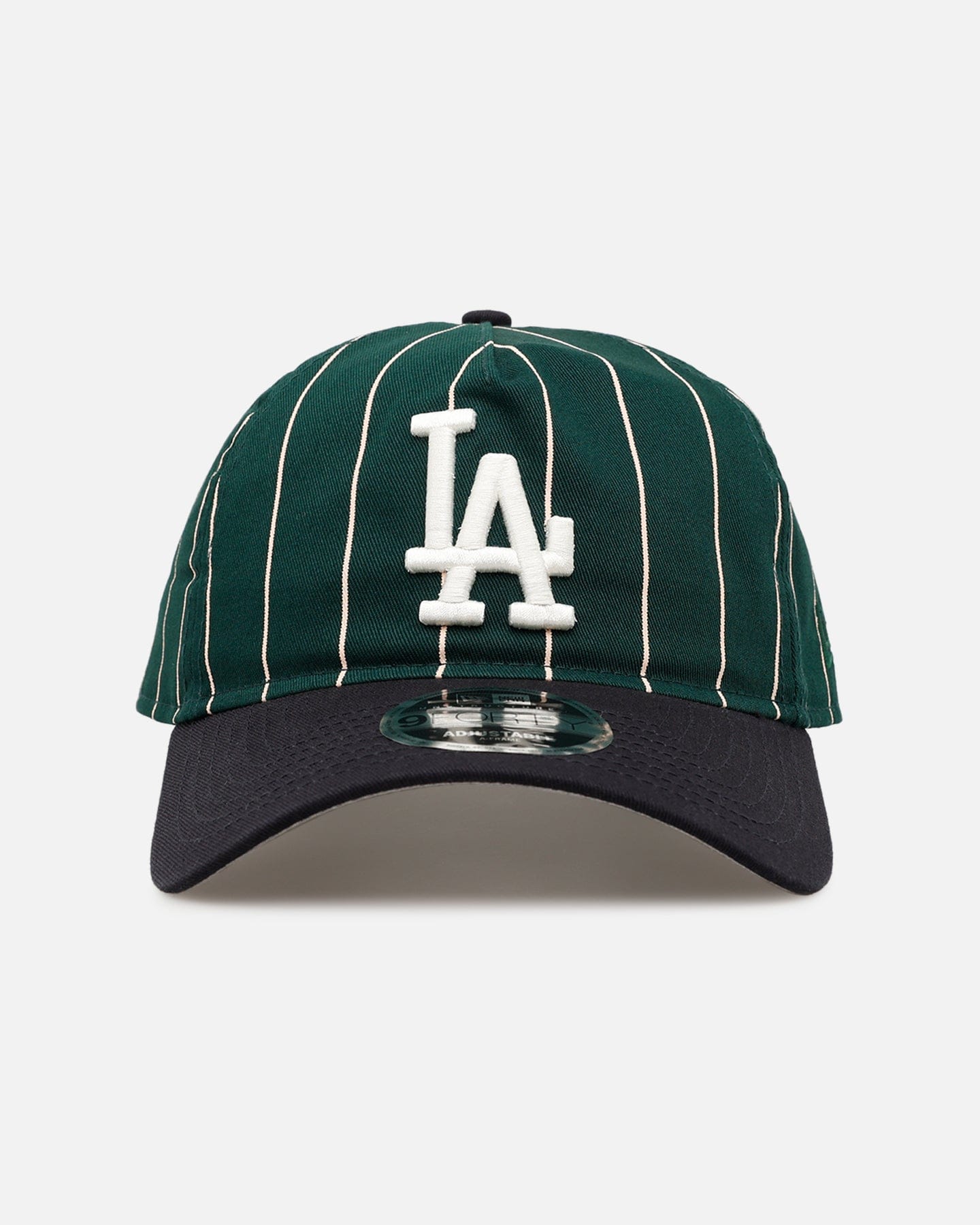 New Era Los Angeles Dodgers Pinstripe 9FORTY A - Frame Snapback Dark Green