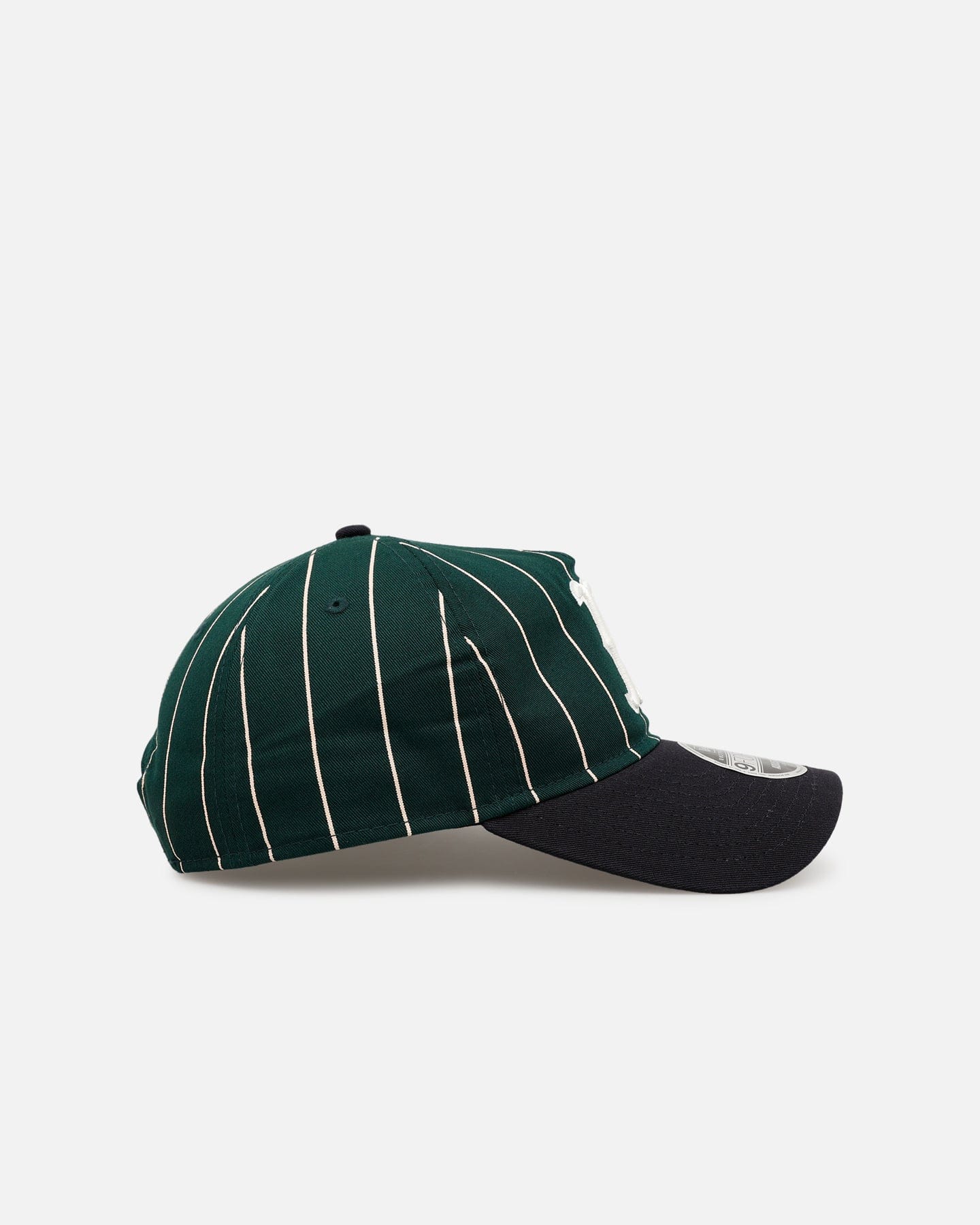 New Era Boston Red Sox Pinstripe 9FORTY A - Frame Snapback Dark Green