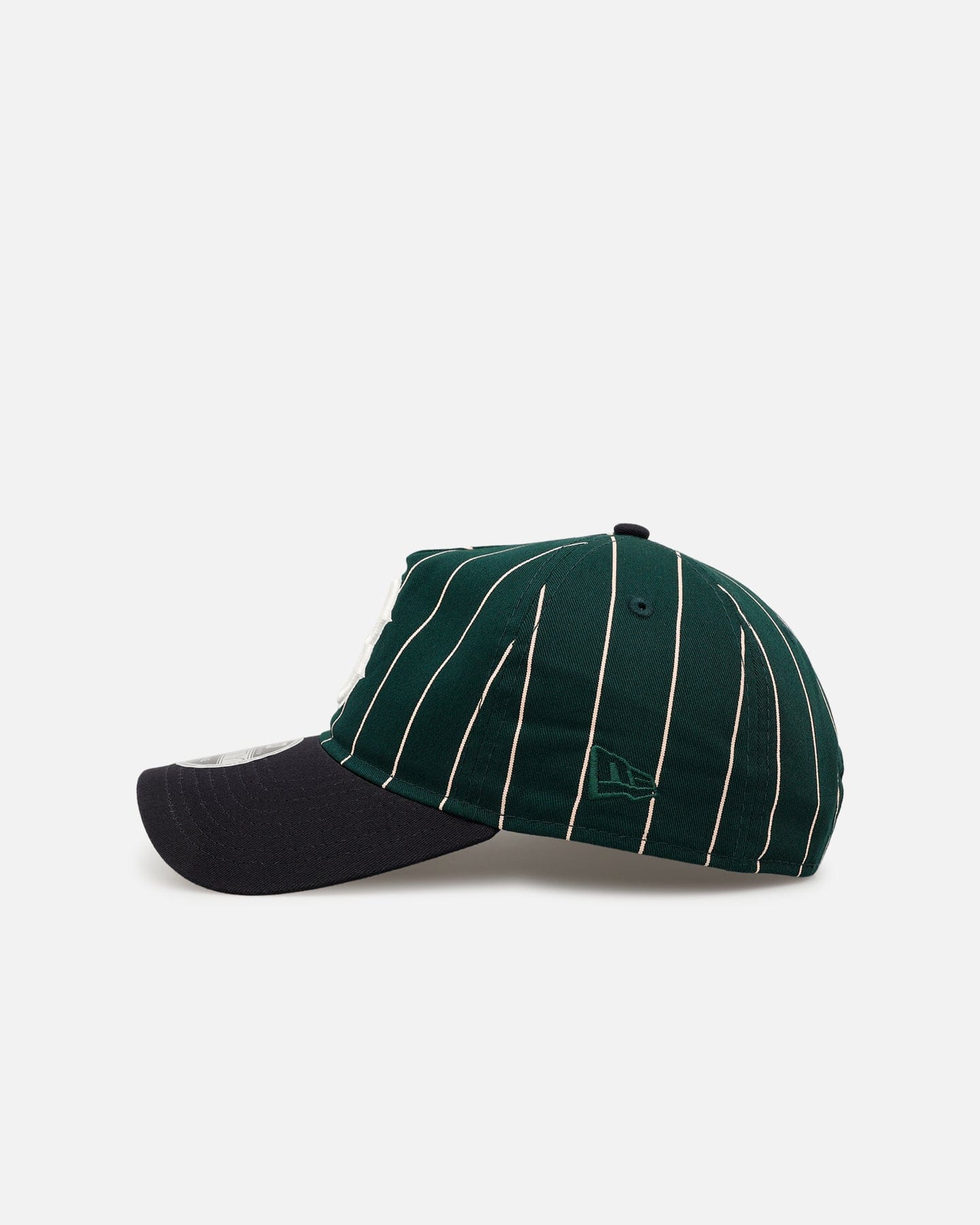 New Era Boston Red Sox Pinstripe 9FORTY A - Frame Snapback Dark Green