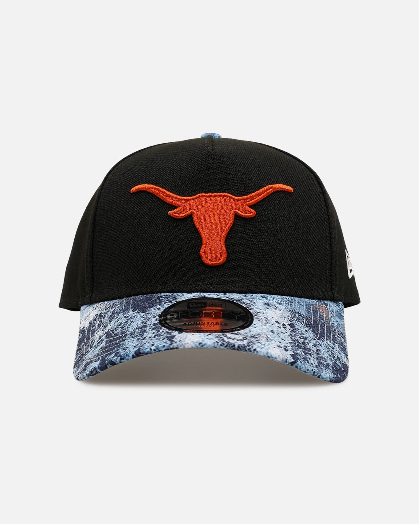 New Era Texas Longhorns Earth Camo 9FORTY A - Frame Snapback Black