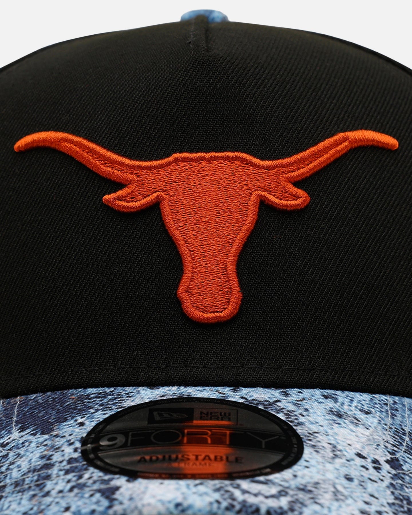 New Era Texas Longhorns Earth Camo 9FORTY A - Frame Snapback Black