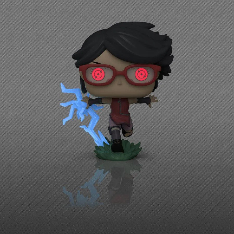 Funko Boruto: Naruto Next Generations - Sarada with Sharingan Glow US Exclusive Pop! Vinyl [RS]