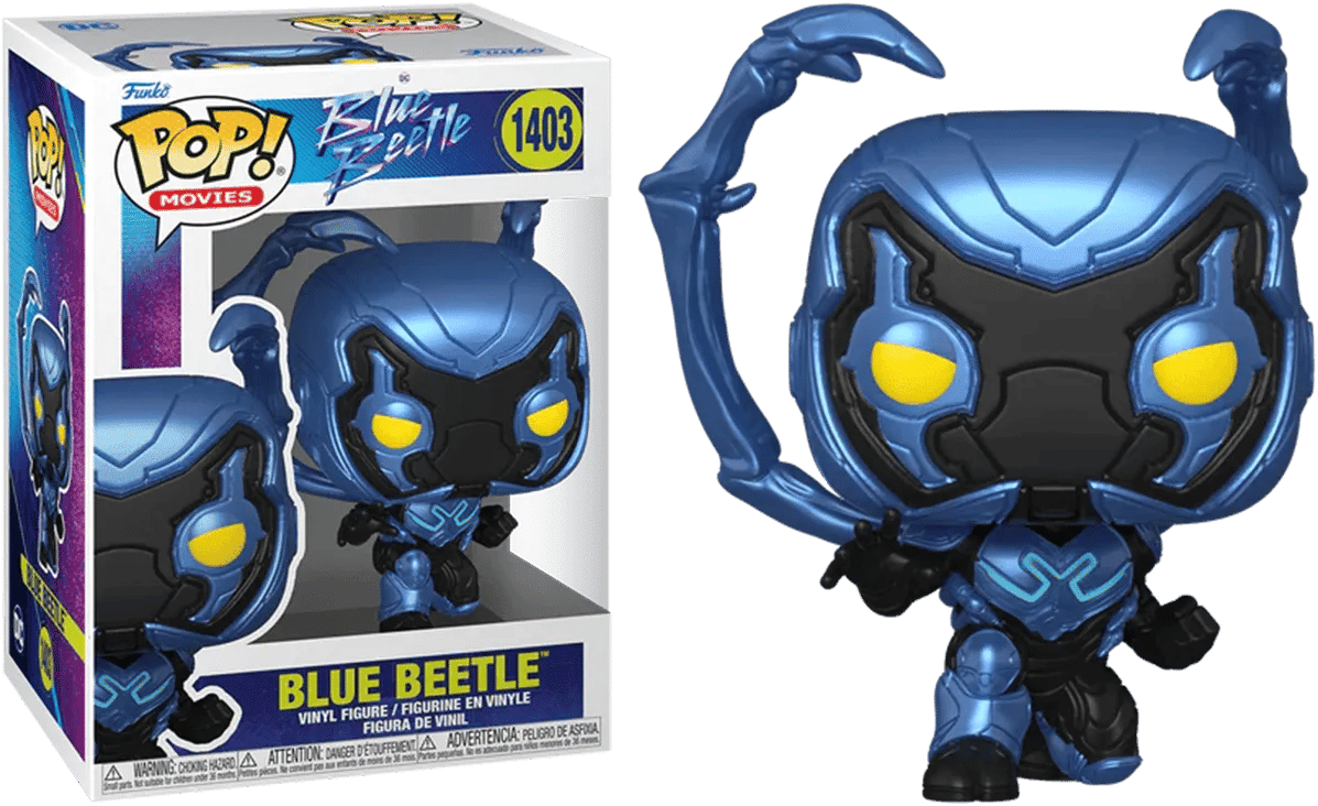 Funko Blue Beetle (2023) - Blue Beetle (with chase) Pop! Vinyl