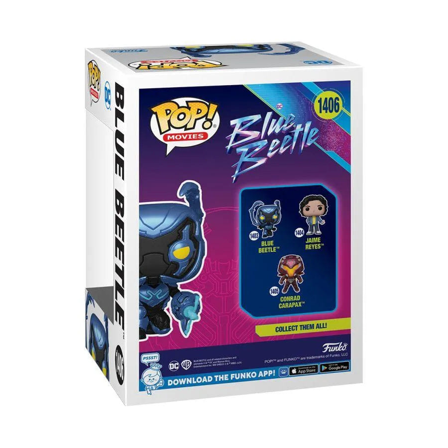 Funko Blue Beetle (2023) - Blue Beetle Glow US Exclusive Pop! Vinyl [RS]