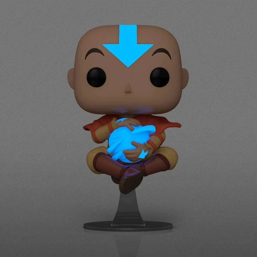 Funko Avatar the Last Airbender - Aang (Floating) US Exclusive Glow Pop! Vinyl [RS]