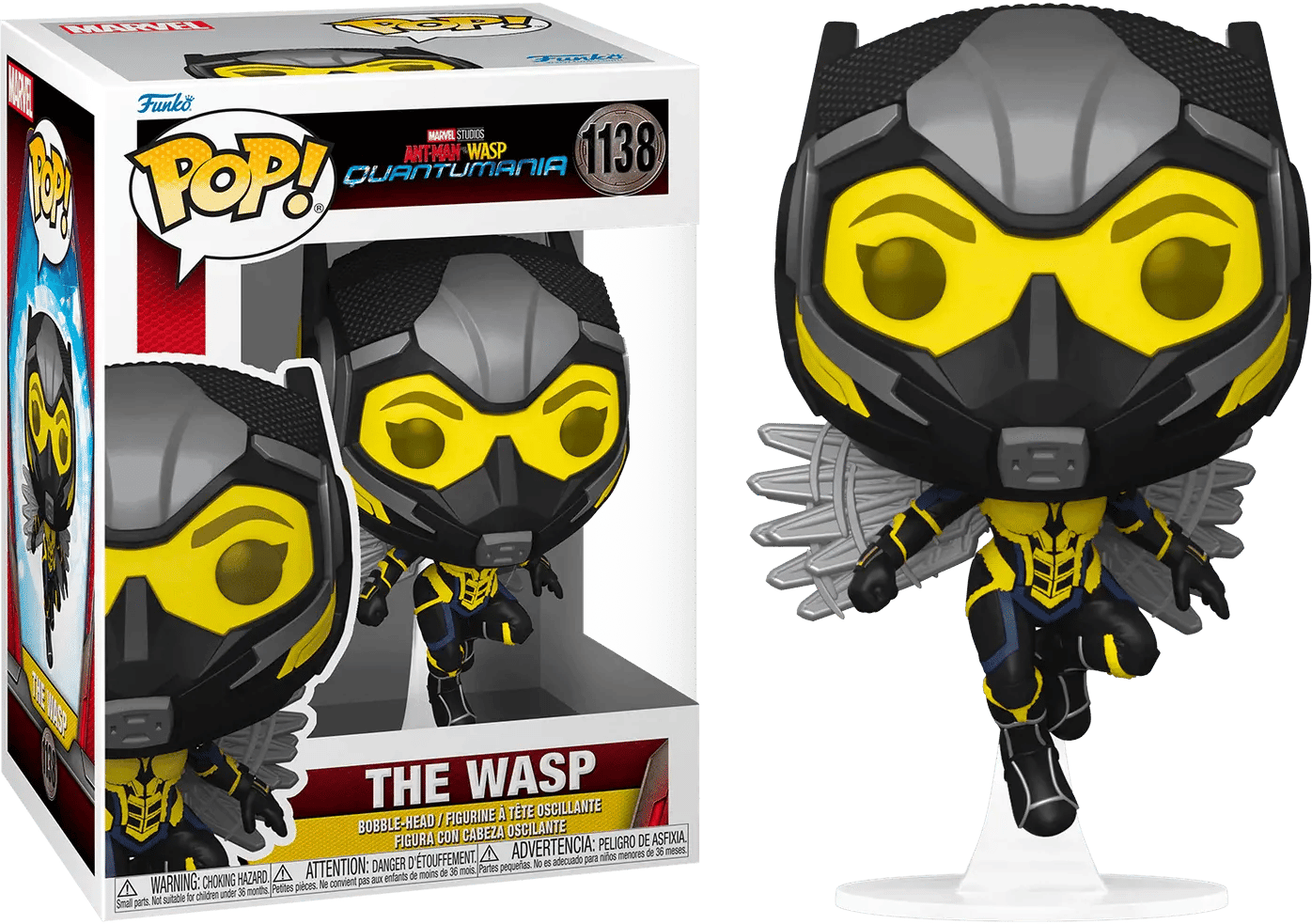 Funko Ant - Man and the Wasp: Quantumania - Wasp (with chase) Pop! Vinyl