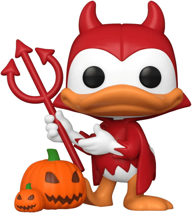 Funko Disney - Devil Donald with Pumpkin (with chase) US Exclusive Pop! Vinyl [RS]