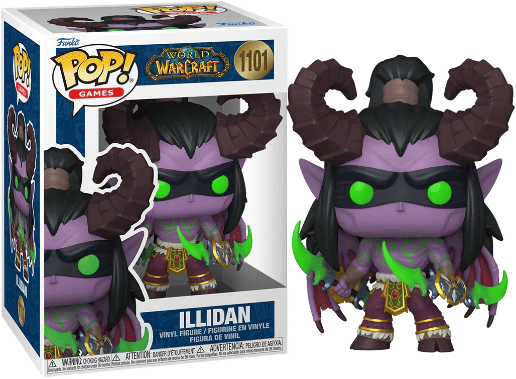 Funko World of Warcraft - Illidan (with chase) Pop! Vinyl