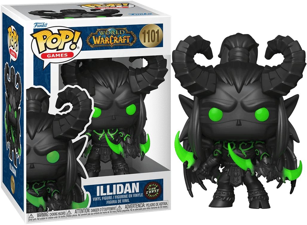 Funko World of Warcraft - Illidan (with chase) Pop! Vinyl