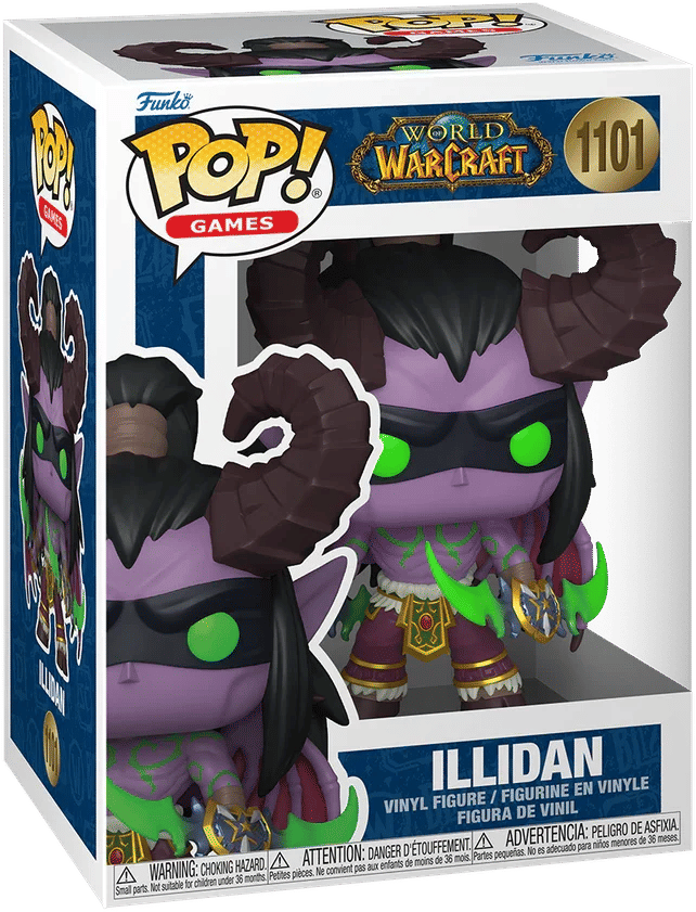 Funko World of Warcraft - Illidan (with chase) Pop! Vinyl