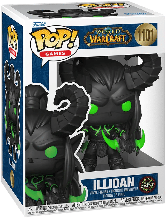 Funko World of Warcraft - Illidan (with chase) Pop! Vinyl