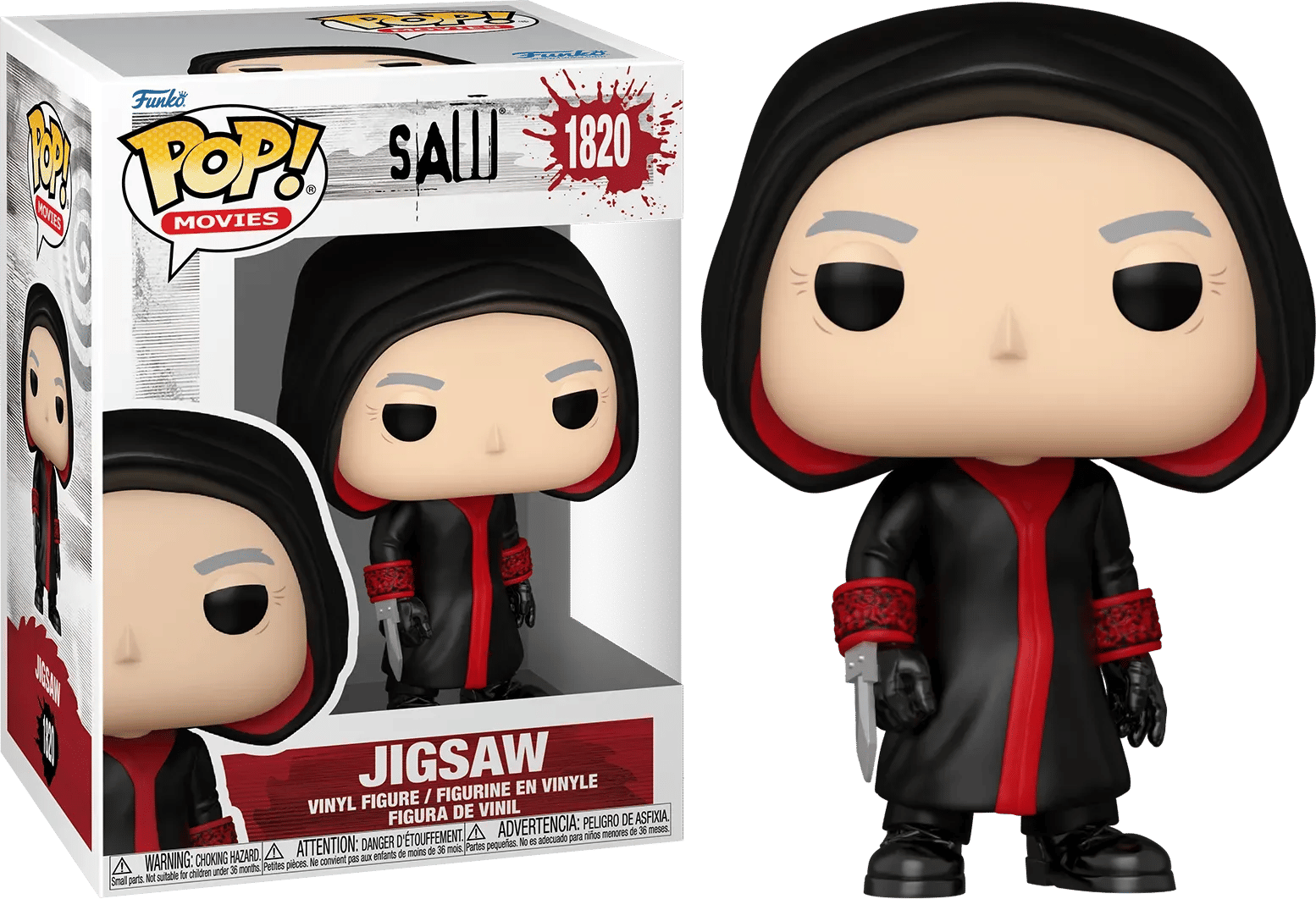 Funko Saw: 10th Anniversary - Jigsaw Killer Pop! Vinyl