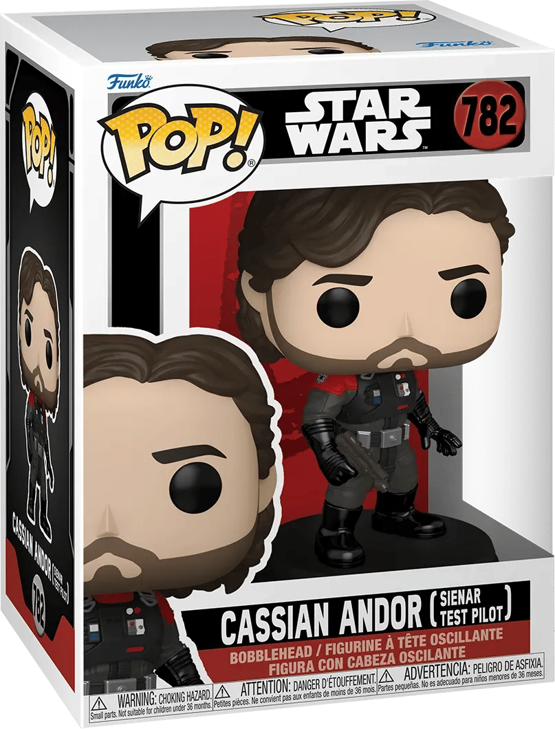 Funko Star Wars: Andor - Cassian Andor (Sienar Test Pilot) (with chase) Pop! Vinyl