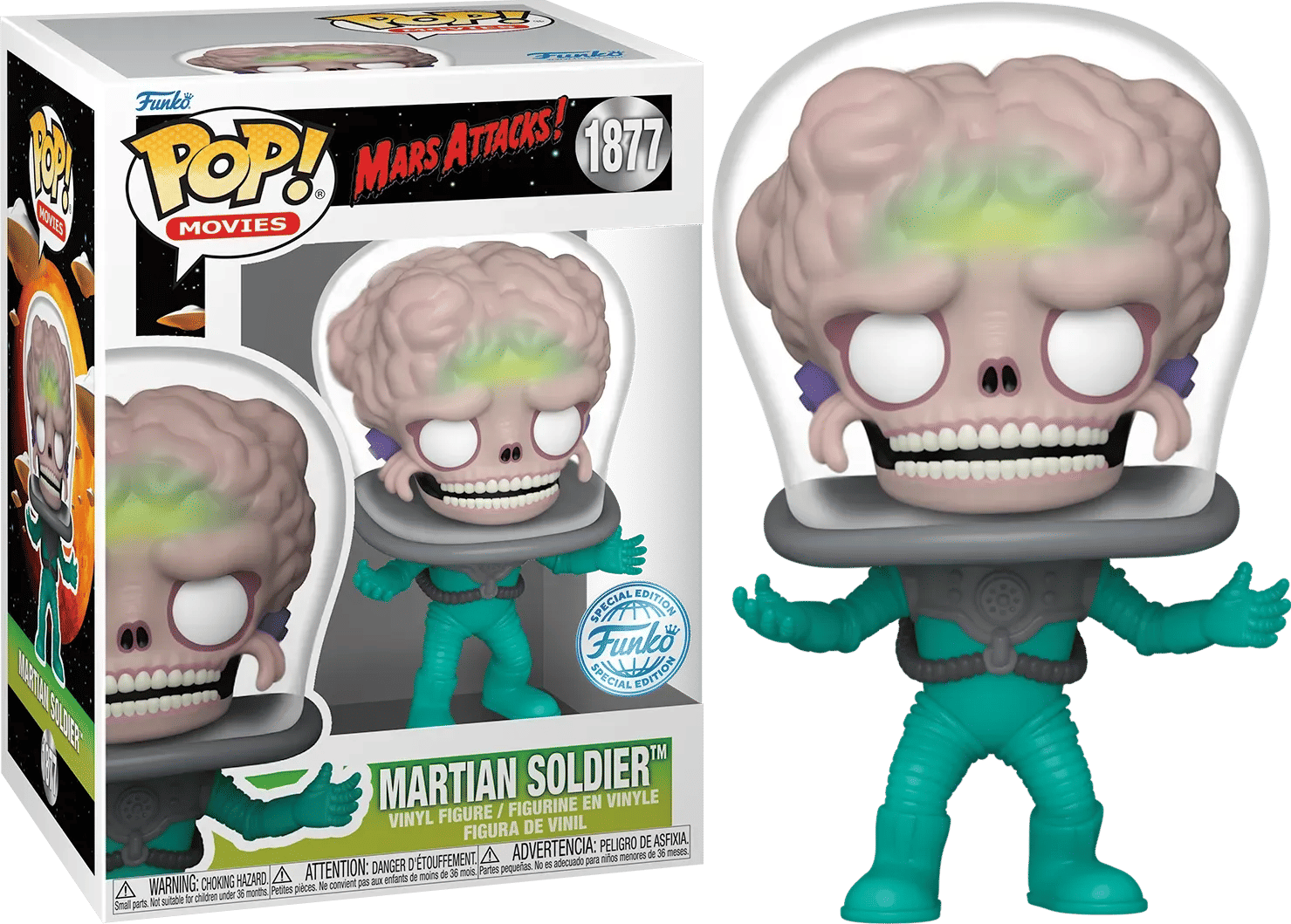 Funko Mars Attacks - Martian Soldier Pop! Vinyl
