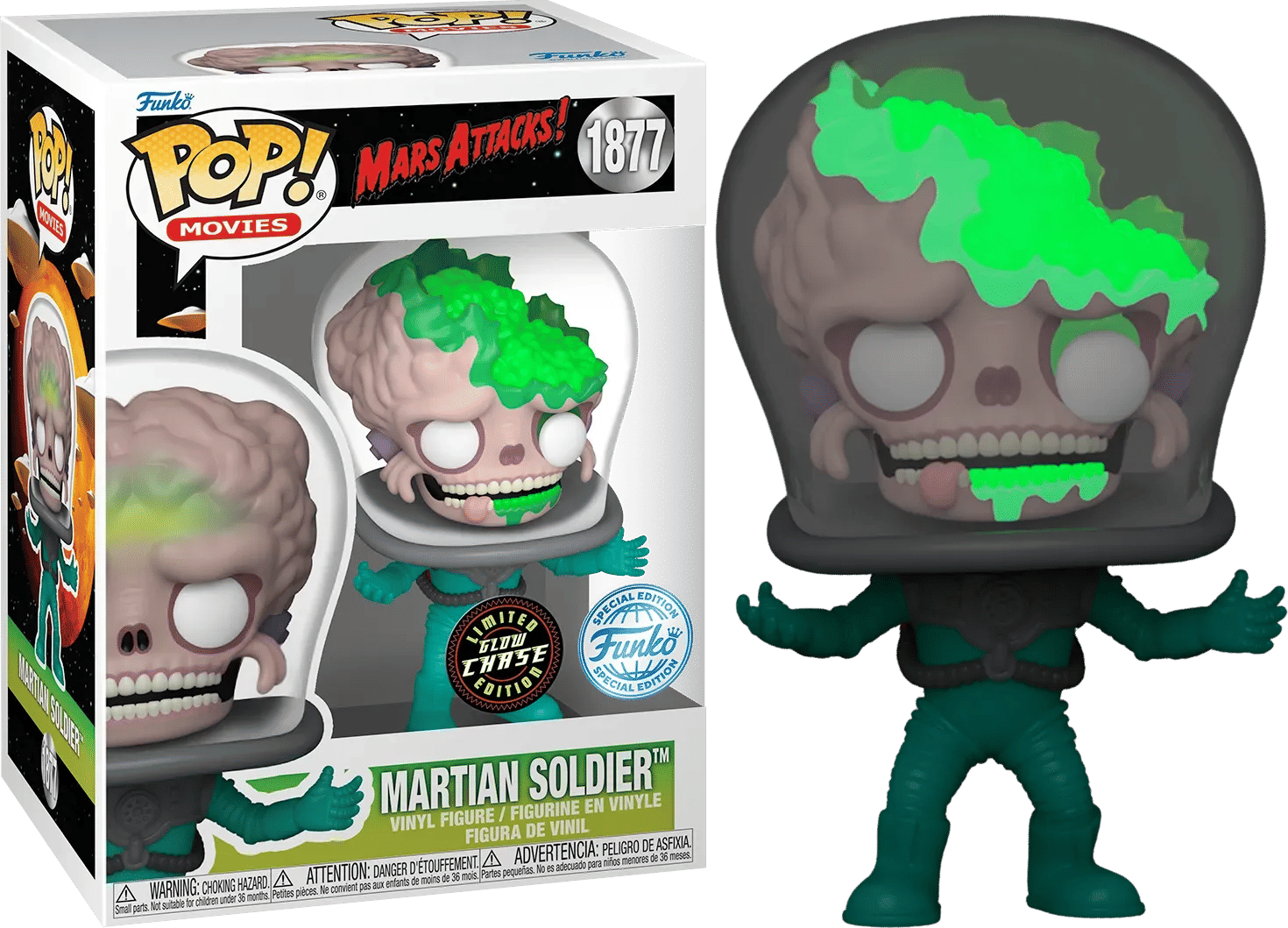Funko Mars Attacks - Martian Soldier Pop! Vinyl