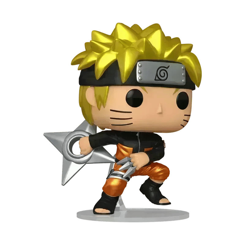 Funko Naruto - Naruto Uzumaki with Shuriken Pop! Vinyl