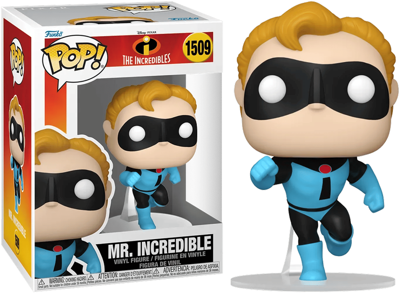 Funko Incredibles: 20th Anniversary - Mr. Incredible (with chase) Pop! Vinyl