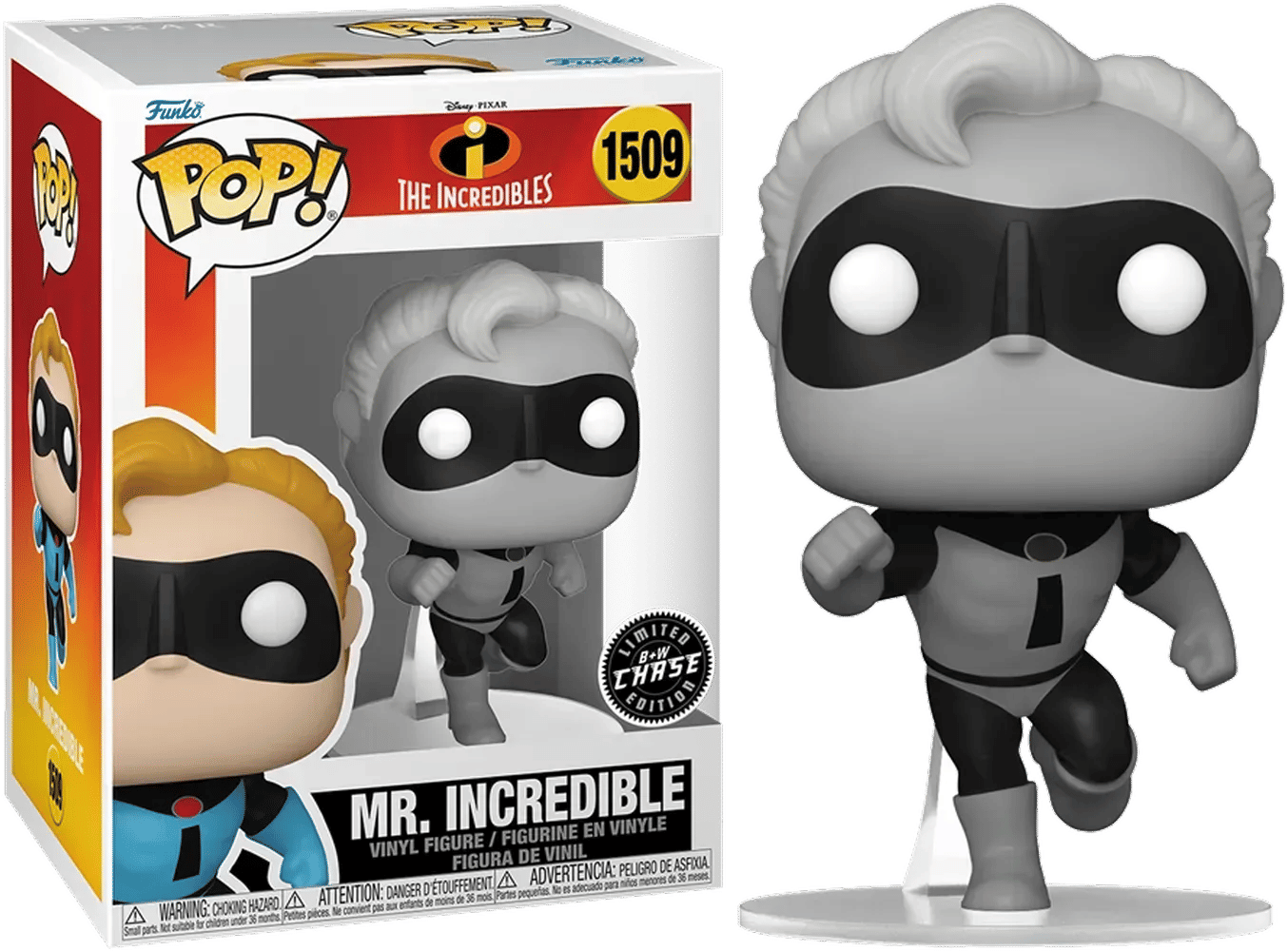 Funko Incredibles: 20th Anniversary - Mr. Incredible (with chase) Pop! Vinyl