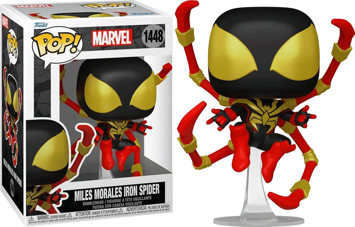 Funko Marvel Comics - Miles Morales Iron Spider (with chase) Pop! Vinyl