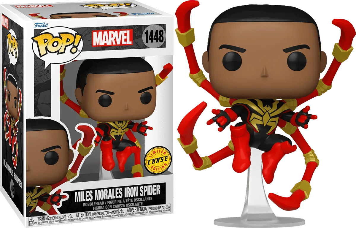 Funko Marvel Comics - Miles Morales Iron Spider (with chase) Pop! Vinyl