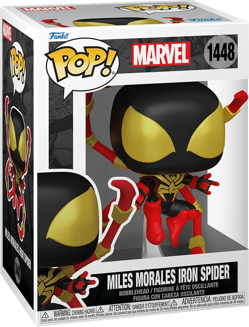 Funko Marvel Comics - Miles Morales Iron Spider (with chase) Pop! Vinyl