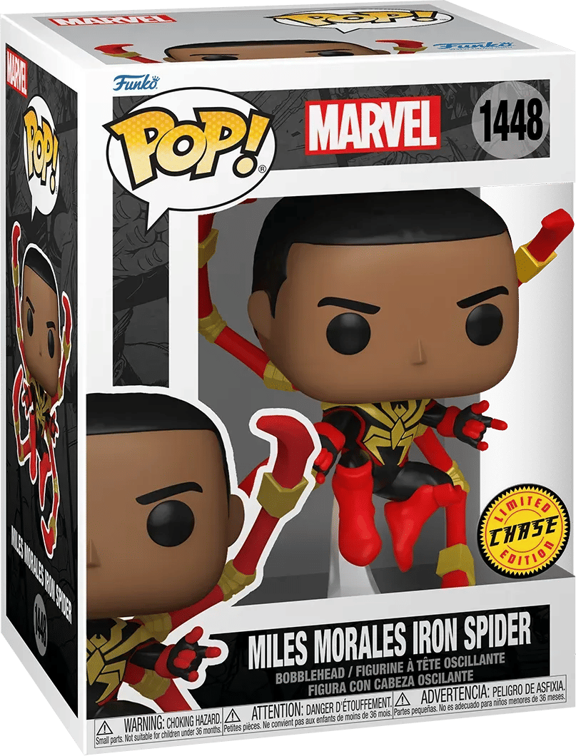 Funko Marvel Comics - Miles Morales Iron Spider (with chase) Pop! Vinyl