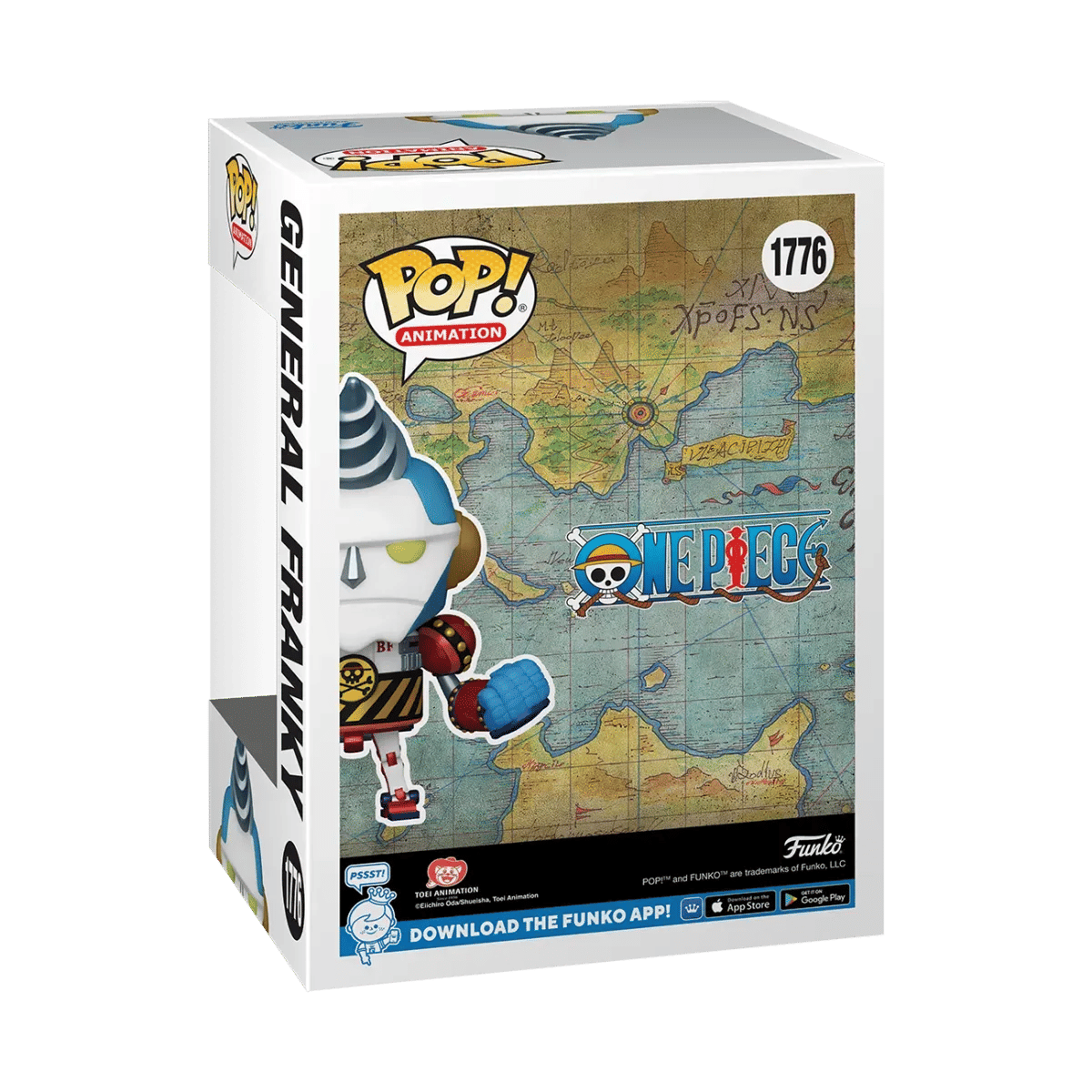 Funko One Piece - General Franky US Exclusive (with chase) Pop! Vinyl [RS]