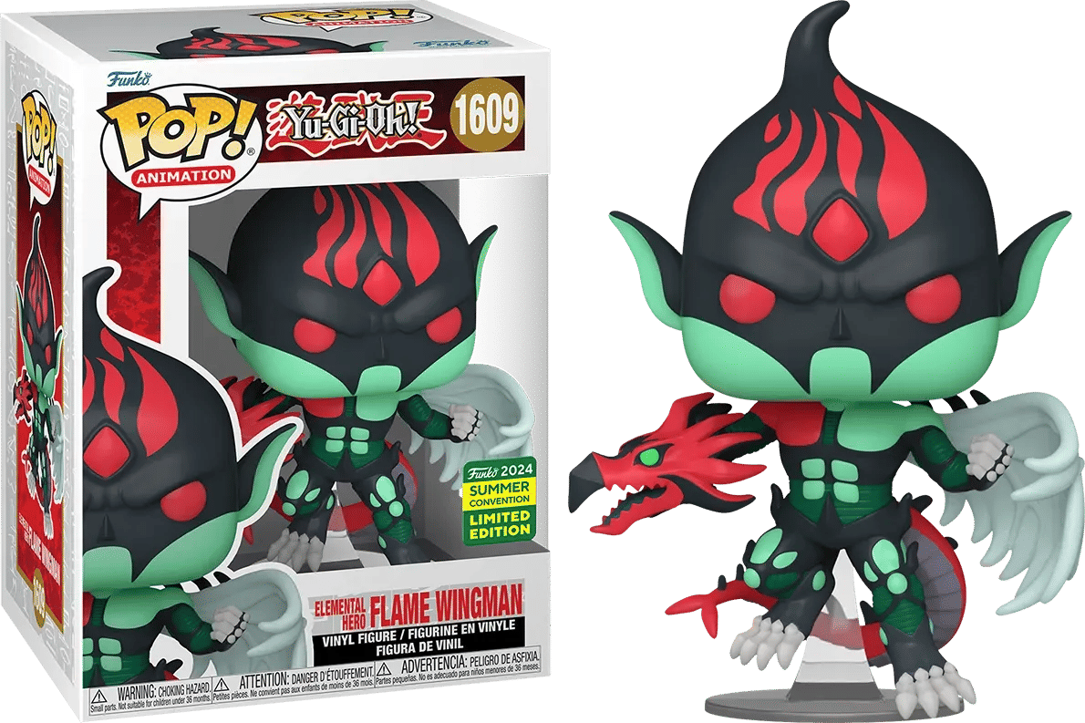 Funko Yu - Gi - Oh! - Elemental Hero Flame Wingman Pop! Vinyl (2024 Summer Convention Exclusive)
