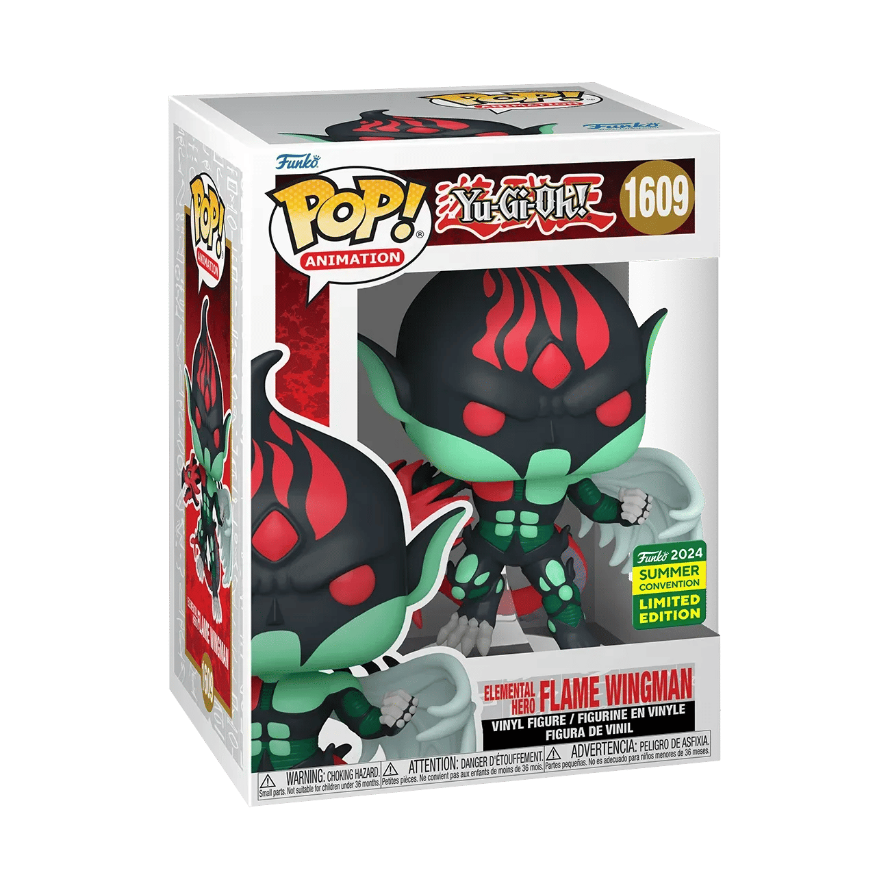 Funko Yu - Gi - Oh! - Elemental Hero Flame Wingman Pop! Vinyl (2024 Summer Convention Exclusive)