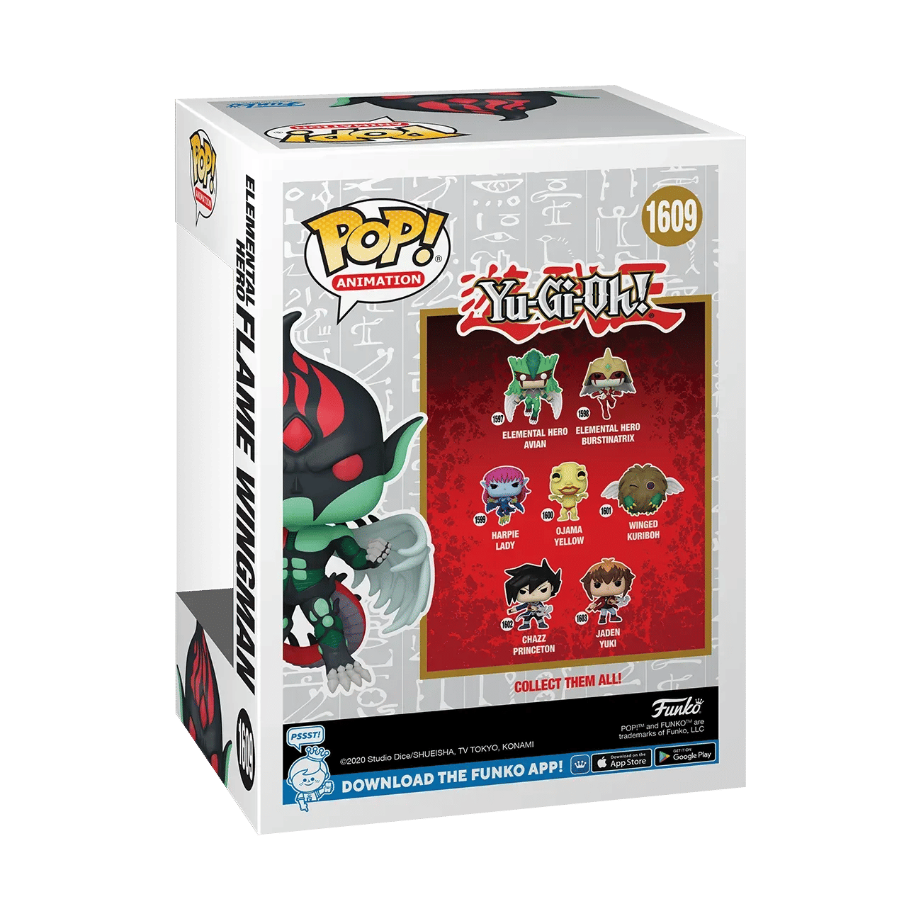 Funko Yu - Gi - Oh! - Elemental Hero Flame Wingman Pop! Vinyl (2024 Summer Convention Exclusive)
