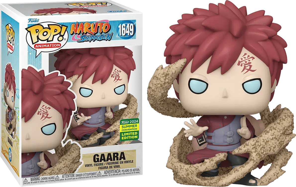 Funko Naruto: Shippuden - Gaara Pop! Vinyl (2024 Summer Convention Exclusive)