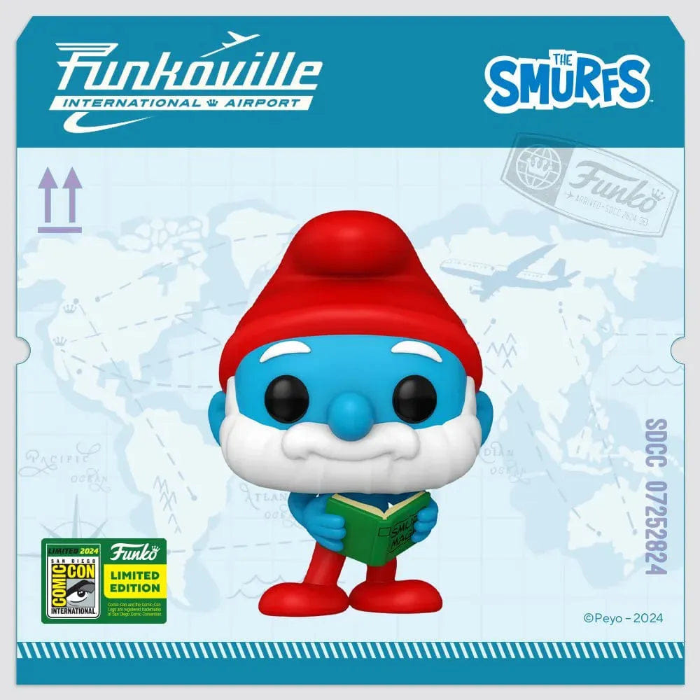 Funko The Smurfs - Papa Smurf Pop! Vinyl (2024 Summer Convention Exclusive)