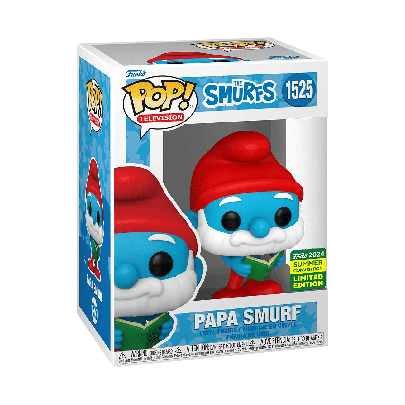 Funko The Smurfs - Papa Smurf Pop! Vinyl (2024 Summer Convention Exclusive)