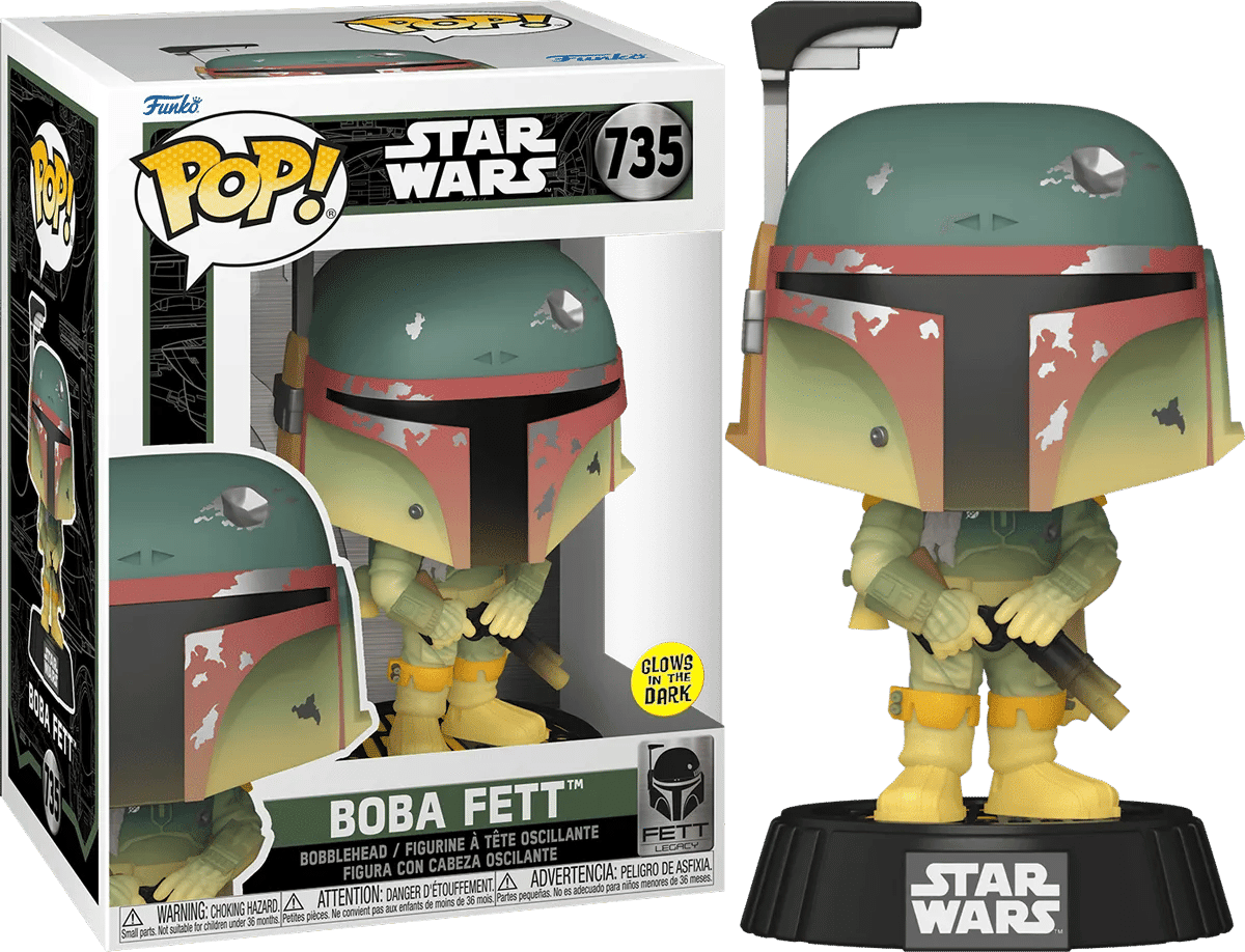 Funko Star Wars: Fett Legacy - Boba Fett Glow Pop! Vinyl